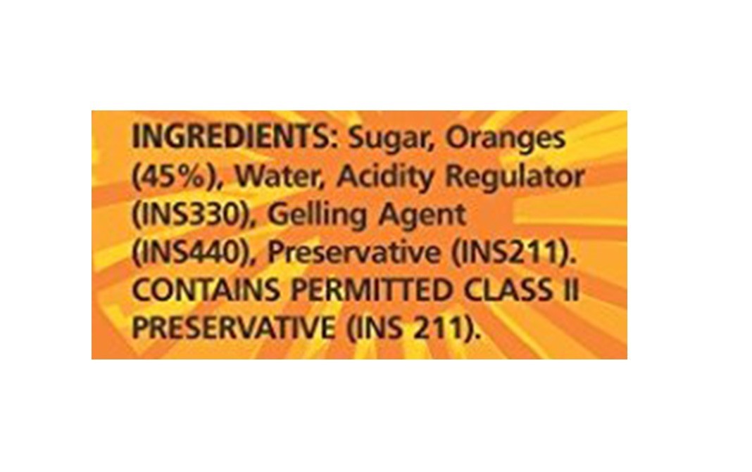 K's Kitchen Chunky Orange Marmalade    Glass Jar  330 grams